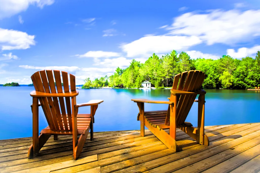 Peaceful nature scene representing healing and renewal